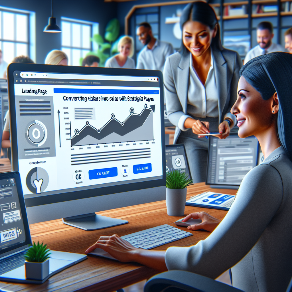 Como converter visitantes em vendas com Landing Pages estratégicas