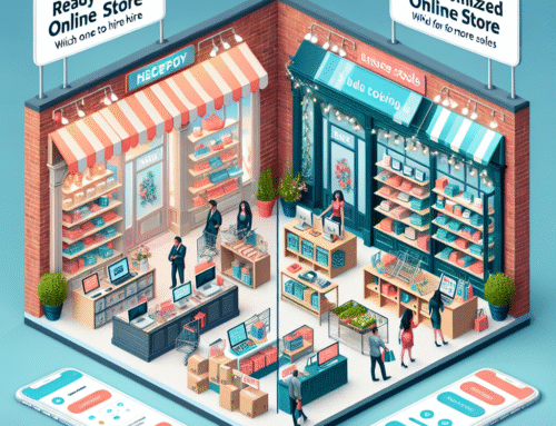 Lojas virtuais prontas vs. lojas virtuais personalizadas: qual contratar para vender mais.